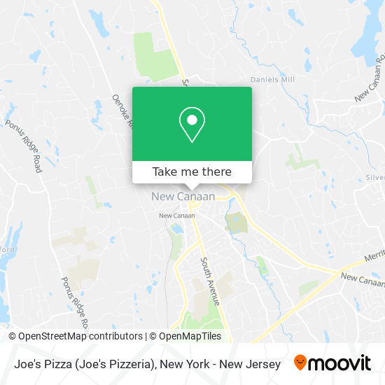 Mapa de Joe's Pizza (Joe's Pizzeria)