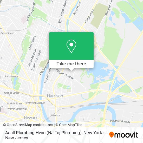 Mapa de Aaall Plumbing Hvac (NJ Taj Plumbing)