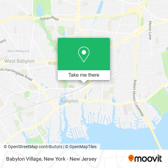 Babylon Village map