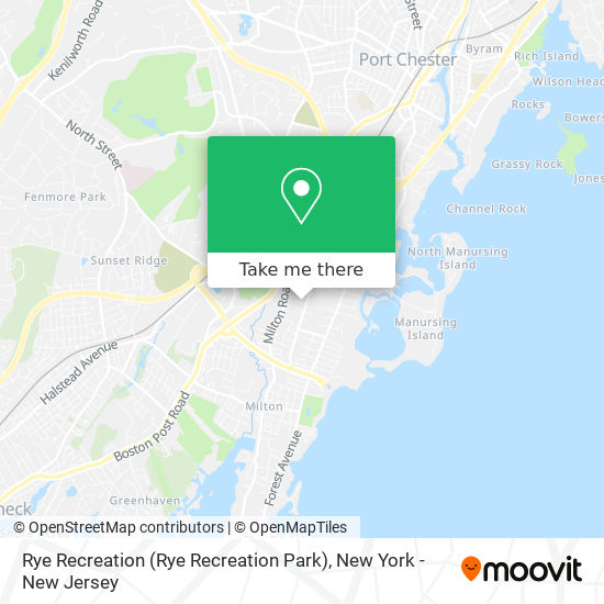 Rye Recreation (Rye Recreation Park) map