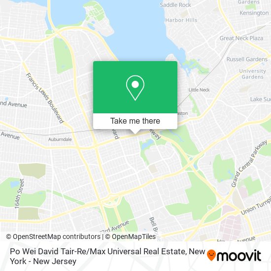 Po Wei David Tair-Re / Max Universal Real Estate map