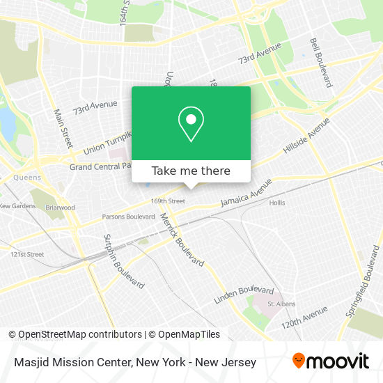 Masjid Mission Center map