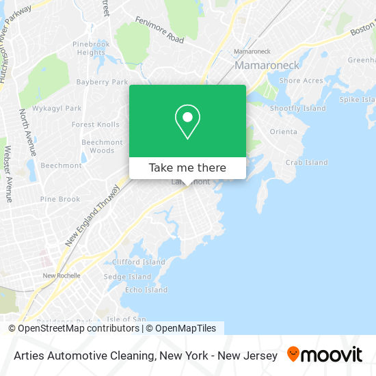 Arties Automotive Cleaning map