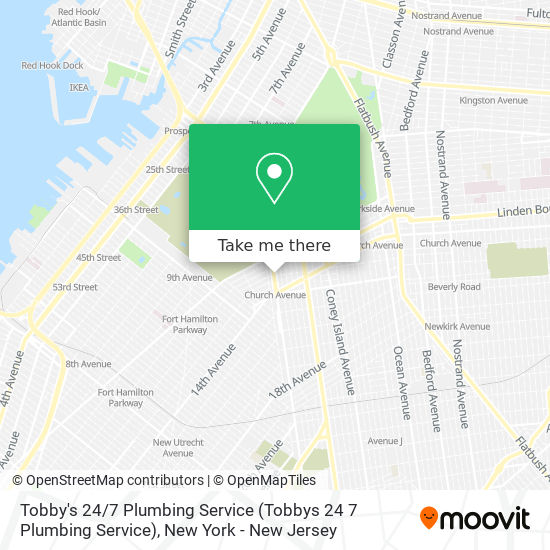 Tobby's 24 / 7 Plumbing Service (Tobbys 24 7 Plumbing Service) map