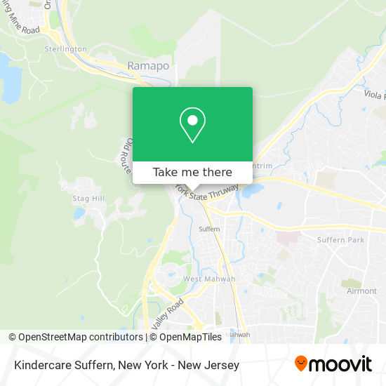 Mapa de Kindercare Suffern