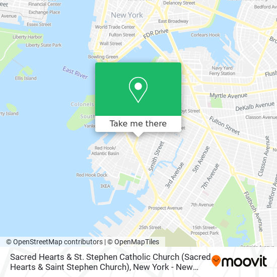 Sacred Hearts & St. Stephen Catholic Church (Sacred Hearts & Saint Stephen Church) map