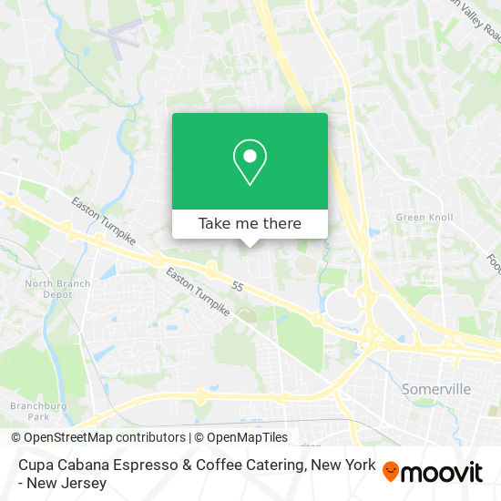 Mapa de Cupa Cabana Espresso & Coffee Catering
