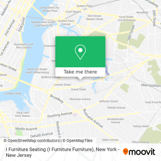 Mapa de I Furniture Seating (I Furniture Furniture)