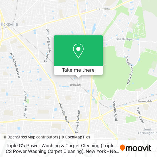 Triple C's Power Washing & Carpet Cleaning (Triple CS Power Washing Carpet Cleaning) map