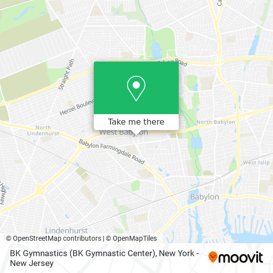 Mapa de BK Gymnastics (BK Gymnastic Center)