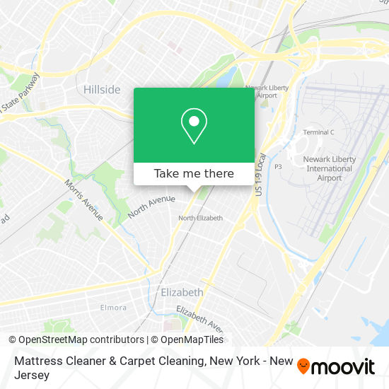 Mattress Cleaner & Carpet Cleaning map