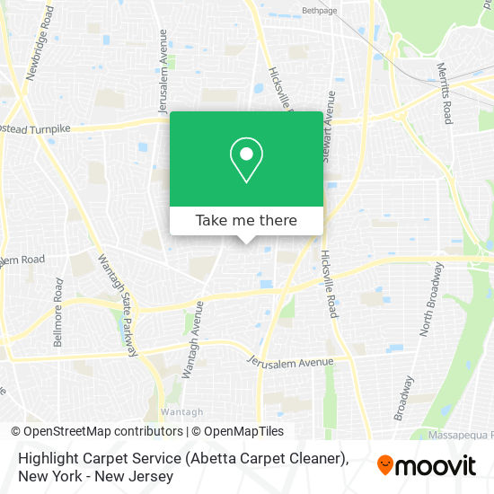 Mapa de Highlight Carpet Service (Abetta Carpet Cleaner)
