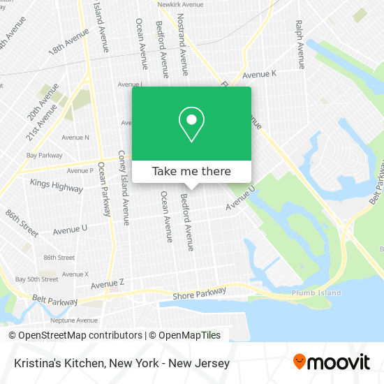 Kristina's Kitchen map