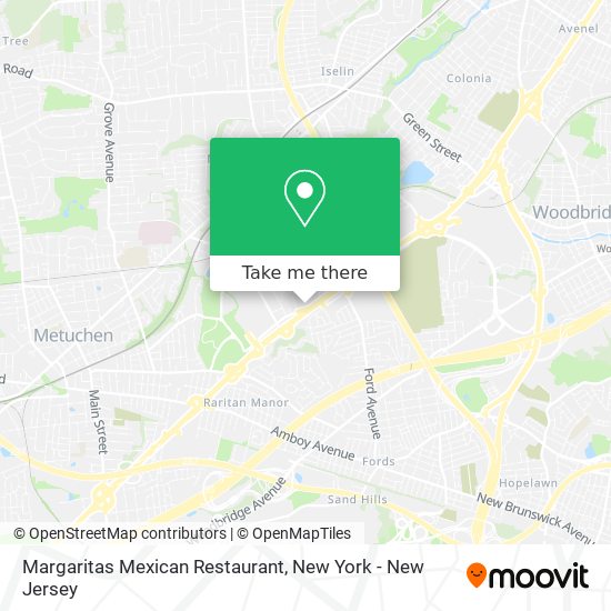 Margaritas Mexican Restaurant map