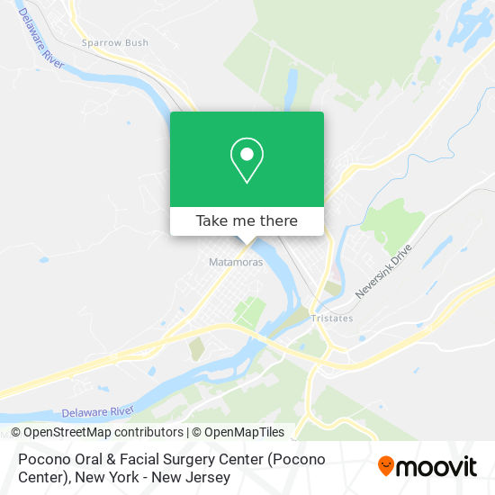 Pocono Oral & Facial Surgery Center (Pocono Center) map