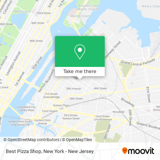Best Pizza Shop map