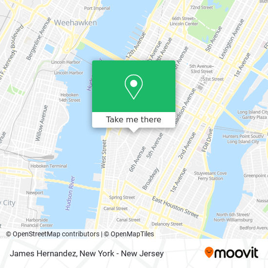 Mapa de James Hernandez