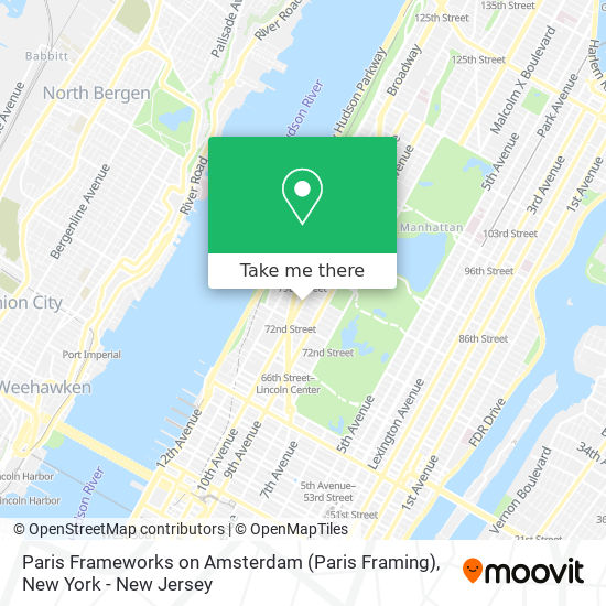 Paris Frameworks on Amsterdam (Paris Framing) map