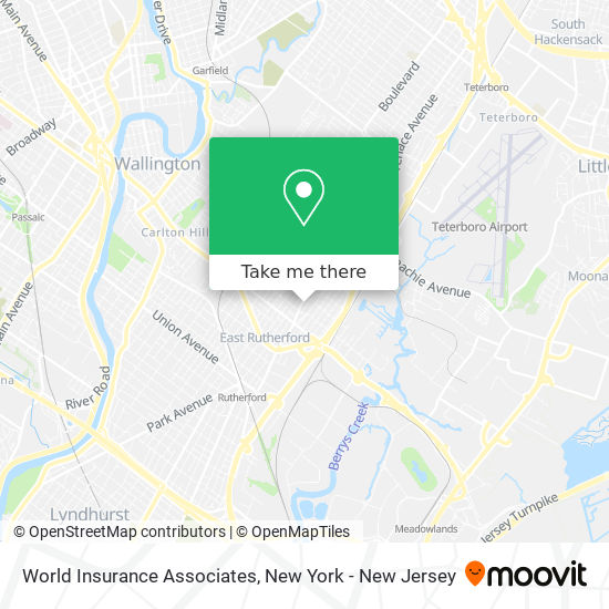 Mapa de World Insurance Associates