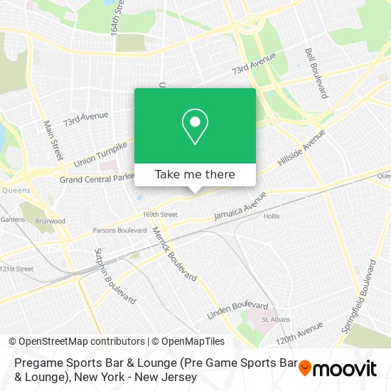 Pregame Sports Bar & Lounge (Pre Game Sports Bar & Lounge) map