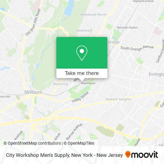 Mapa de City Workshop Men's Supply
