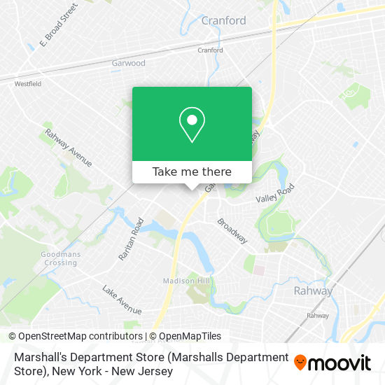 Marshall's Department Store (Marshalls Department Store) map