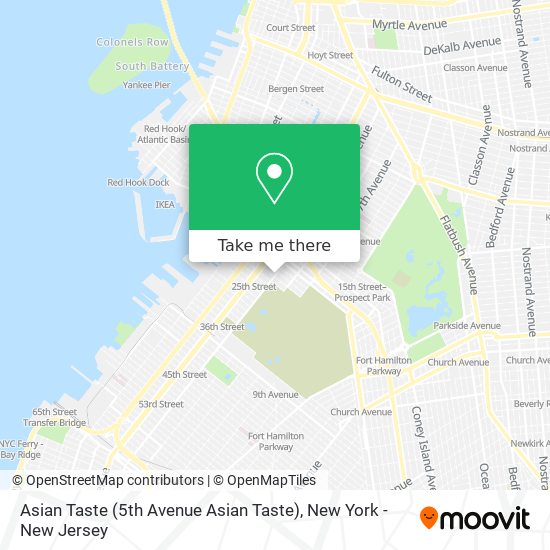 Asian Taste (5th Avenue Asian Taste) map