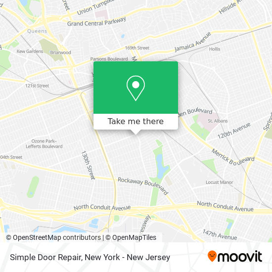 Mapa de Simple Door Repair