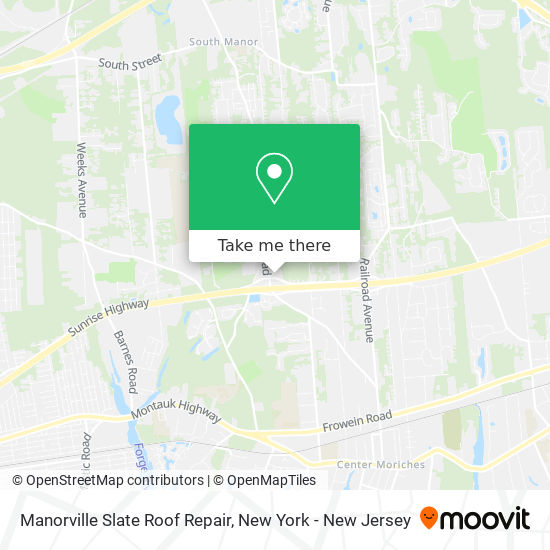 Manorville Slate Roof Repair map