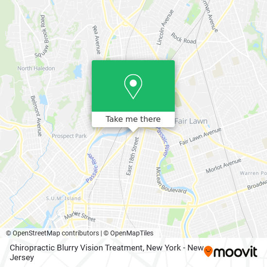 Mapa de Chiropractic Blurry Vision Treatment