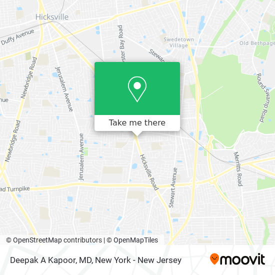 Mapa de Deepak A Kapoor, MD