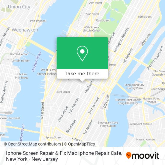 Mapa de Iphone Screen Repair & Fix Mac Iphone Repair Cafe