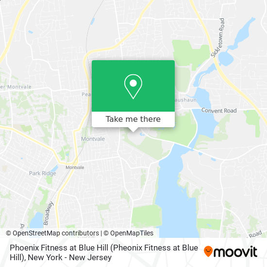 Phoenix Fitness at Blue Hill map