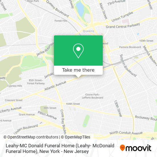 Mapa de Leahy-MC Donald Funeral Home (Leahy- McDonald Funeral Home)