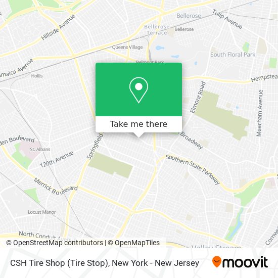 CSH Tire Shop (Tire Stop) map