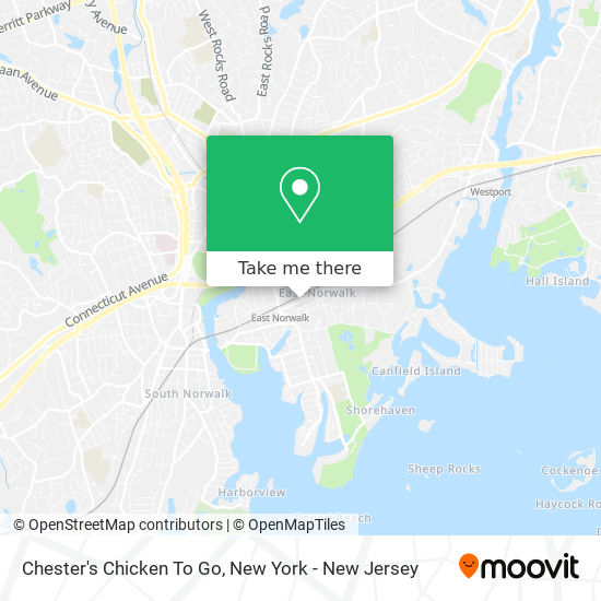 Mapa de Chester's Chicken To Go