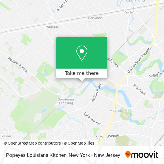 Popeyes Louisiana Kitchen map