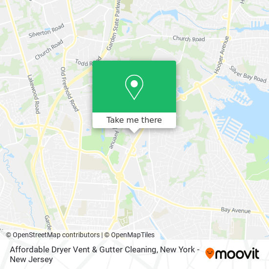 Mapa de Affordable Dryer Vent & Gutter Cleaning