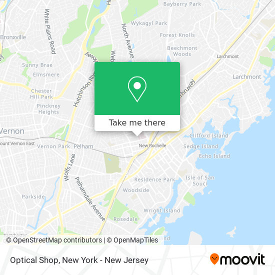 Optical Shop map