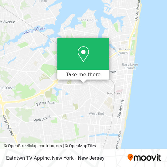 Eatntwn TV Applnc map