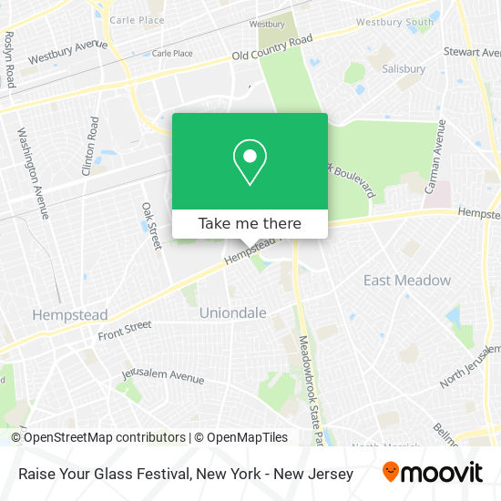 Raise Your Glass Festival map