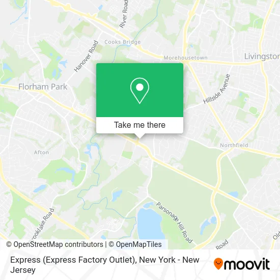 Express (Express Factory Outlet) map