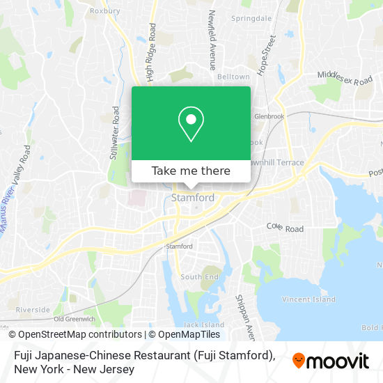 Fuji Japanese-Chinese Restaurant (Fuji Stamford) map