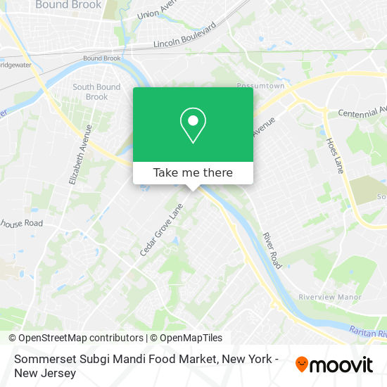 Mapa de Sommerset Subgi Mandi Food Market