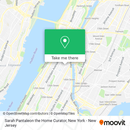 Sarah Pantaleon the Home Curator map