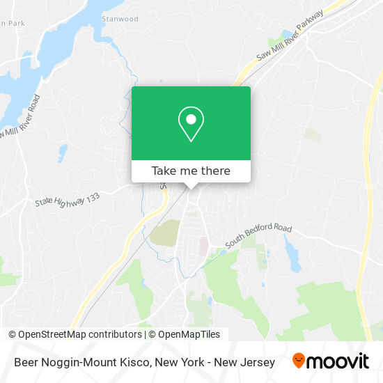 Beer Noggin-Mount Kisco map