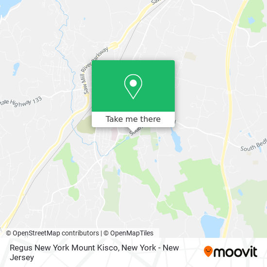 Regus New York Mount Kisco map