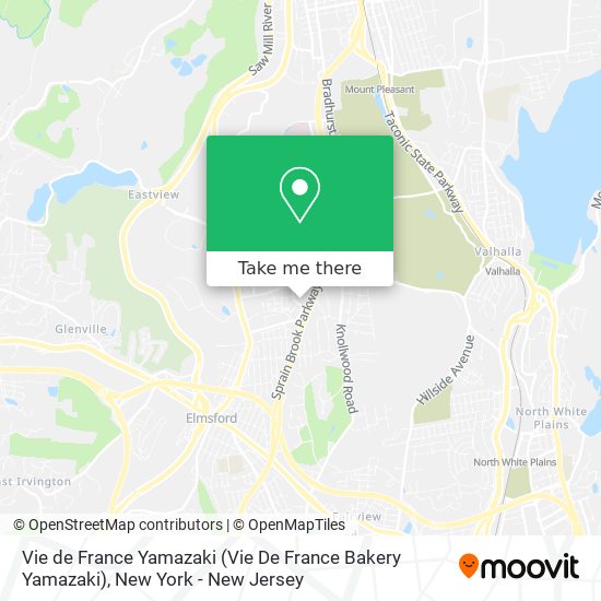 Mapa de Vie de France Yamazaki (Vie De France Bakery Yamazaki)