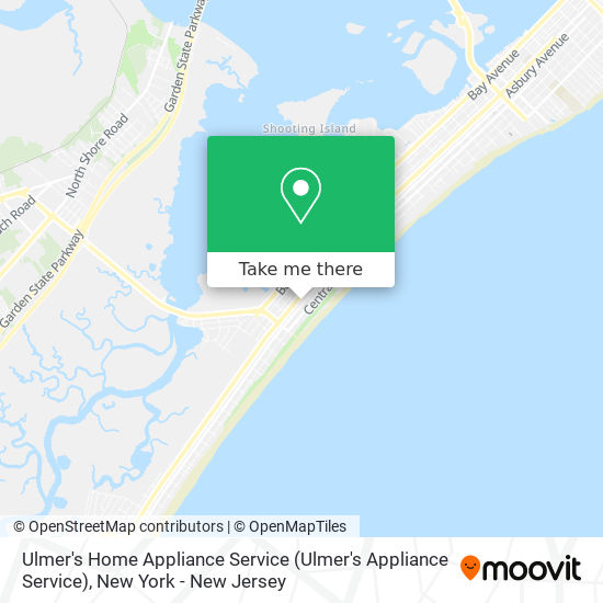 Mapa de Ulmer's Home Appliance Service