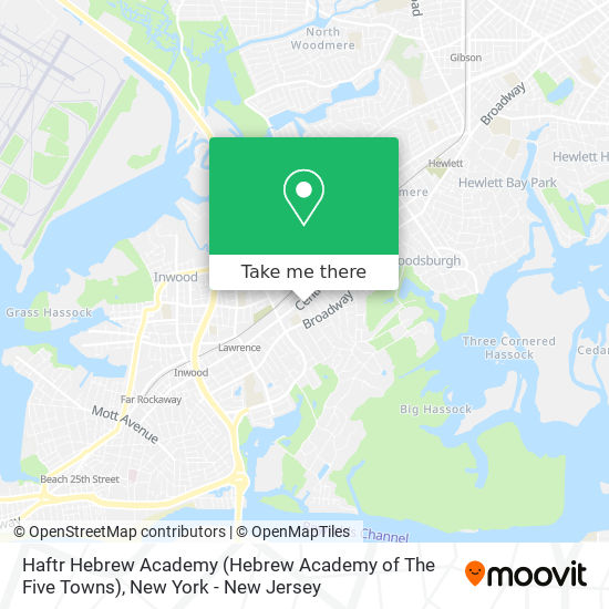 Haftr Hebrew Academy (Hebrew Academy of The Five Towns) map